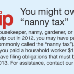 You Might Owe the Nanny Tax