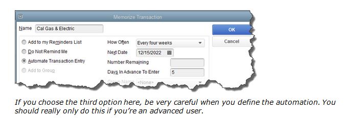 Keeping Track of Bill Due Dates in QuickBooks