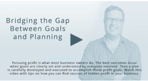 Bridging the Gap Between Goals and Planning